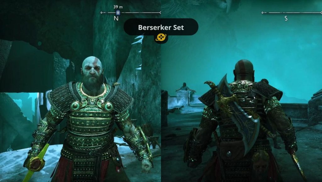 Hình ảnh trọn bộ giáp Berserker King mạnh nhất game GOW Ragnarok