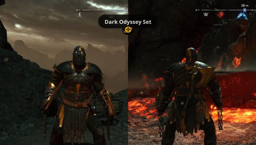 Ngoại hình giáp Dark Odyssey kỷ niệm God of War 20 năm