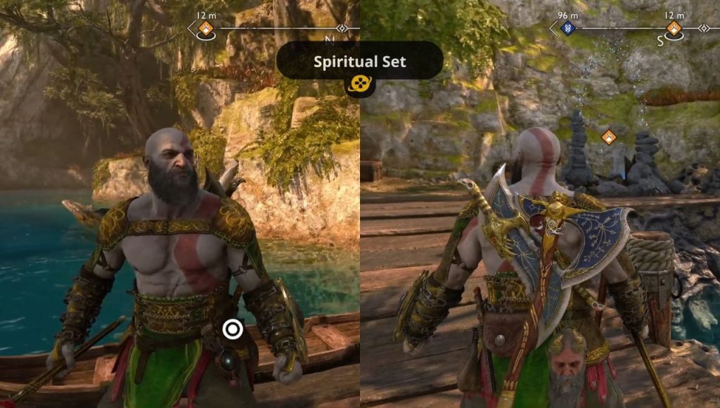 Giáp Spiritual giảm hồi chiêu Cooldown mặt trước sau