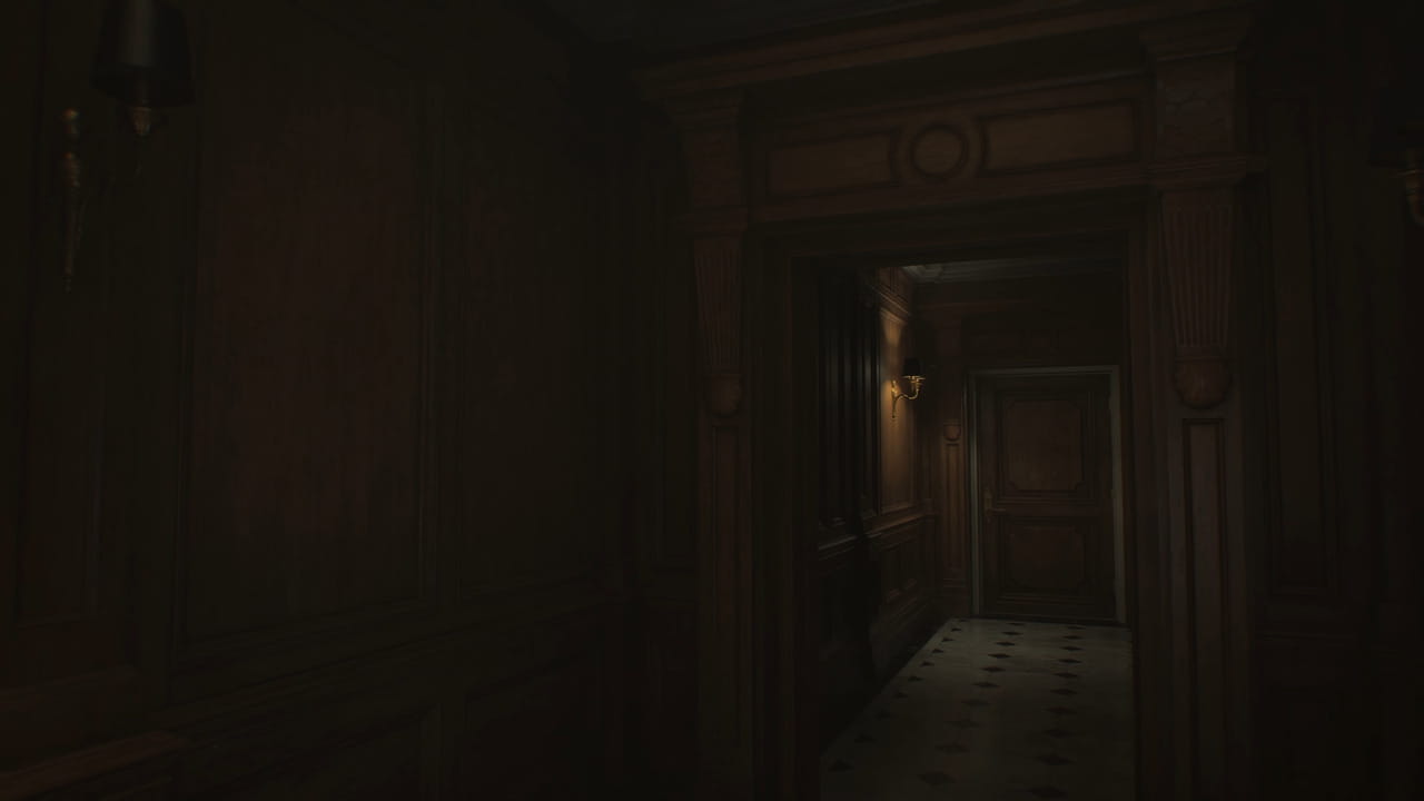 Hành lang tối trong Resident Evil 9 Requiem tạo cảm giác kinh dị sinh tồn