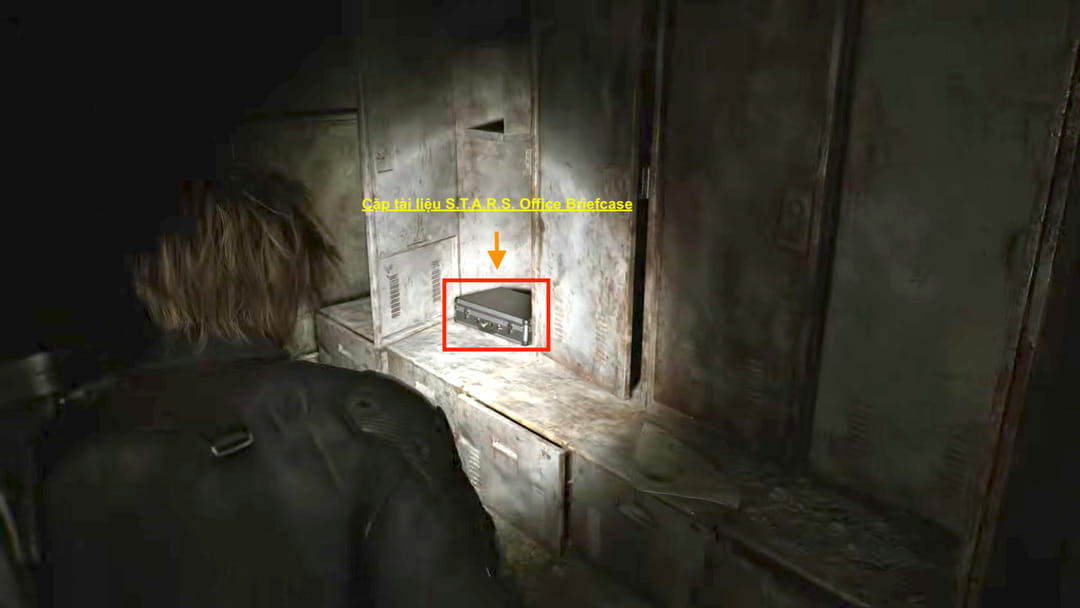 Mật mã chữ cái cặp tài liệu STARS Office Briefcase tuyến Leon Resident Evil 9