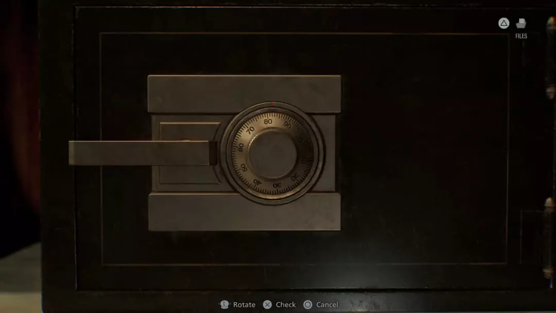 Cận cảnh két sắt kim loại cổ RE9 Cận cảnh két sắt kim loại cổ chứa tài nguyên trong Resident Evil 9